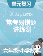 2023-2024學(xué)年六年級(jí)數(shù)學(xué)上冊常考易錯(cuò)題之講練測