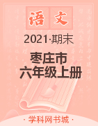 【黄冈名卷】山东省枣庄市2021秋六年级语文上册期末试题