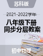 2021-2022學(xué)年八年級下冊物理同步分層教案（蘇科版）