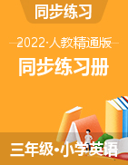 2021-2022学年小学三年级下册英语同步练习册（精通版）