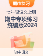 2024-2025學(xué)年七年級語文上冊期中專項練習(xí)（統(tǒng)編版2024）