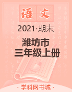 【黄冈名卷】山东省潍坊市2021秋三年级语文上册期末试题