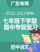 2022-2023學(xué)年七年級(jí)語(yǔ)文下學(xué)期期中專(zhuān)題復(fù)習(xí)（廣東專(zhuān)用）