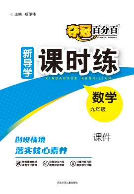 【奪冠百分百】2024-2025學(xué)年九年級(jí)全一冊(cè)數(shù)學(xué)新導(dǎo)學(xué)課時(shí)練（冀教版）河北專(zhuān)版