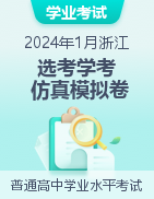 2024年1月浙江省选考和学考仿真模拟卷