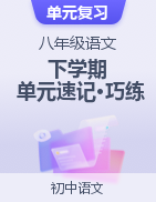 2023-2024学年八年级语文下册单元速记·巧练（统编版）