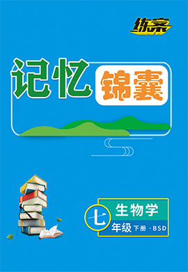 【導(dǎo)與練】2022-2023學(xué)年七年級下冊初一生物同步練案記憶錦囊（北師大版）