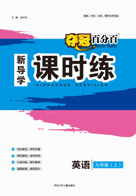 2022-2023學(xué)年九年級(jí)上冊(cè)初三英語(yǔ)【奪冠百分百】新導(dǎo)學(xué)課時(shí)練（人教版）