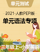 【核心语法】三年级上册英语语法专训-  人教PEP（含答案）