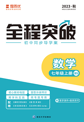 （題型突破課件）【思而優(yōu)·全程突破】2023秋七年級數(shù)學(xué)上冊同步訓(xùn)練（北師大版）