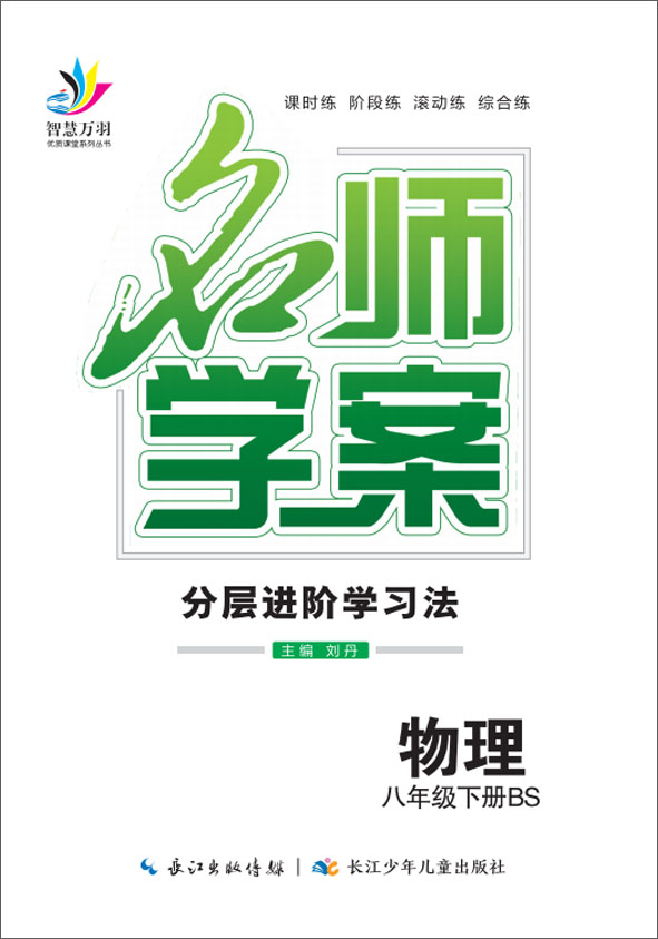 2022春八年级下册初二物理【名师学案】分层进阶学习法（北师大版）全国