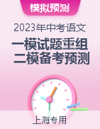 2023年中考语文一模试题重组+二模备考预测（上海专用）