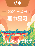 2023年春五年級數(shù)學(xué)下冊期中重難點易錯題專項突破（蘇教版） 