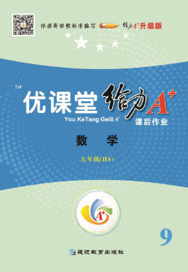 2020-2021學(xué)年九年級(jí)下冊(cè)課后作業(yè)數(shù)學(xué)【優(yōu)課堂給力A+】華東師大版