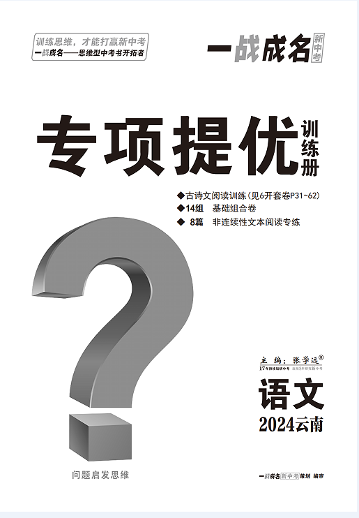 【一战成名新中考】2024云南中考语文·专项题型题组集训