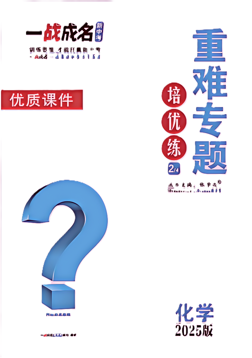 【一戰(zhàn)成名新中考】2025中考化學·純練版總復習·重難專題培優(yōu)練