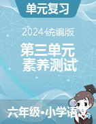 2024-2025學年語文六年級上冊第三單元素養(yǎng)測試（統(tǒng)編版）