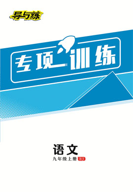 2022-2023學(xué)年九年級(jí)上冊(cè)初三語(yǔ)文【導(dǎo)與練】初中同步學(xué)習(xí)專項(xiàng)訓(xùn)練（部編版）