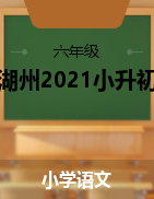 浙江省湖州市2021年小升初語(yǔ)文模擬試卷