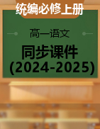 2024-2025學(xué)年統(tǒng)編版高中語文必修上冊(cè)