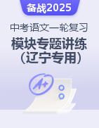 2025年中考語文一輪復(fù)習(xí)模塊專題講練（遼寧專用）