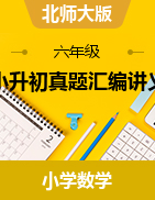 廣東省深圳市小升初真題匯編講義-2023-2024學(xué)年六年級(jí)下冊(cè)數(shù)學(xué)北師大版