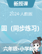 第五單元  圓（同步練習）-2024-2025學年六年級上冊數(shù)學人教版