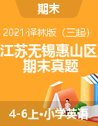 江苏省无锡市惠山区-2020-2021学年4-6年级上学期英语期末试卷-译林版（三起）（无答案）