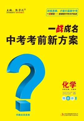 【一战成名】2023广西中考化学考前新方案中考总复习配套课件