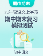 2024-2025學年九年級語文上學期期中期末專題復習與模擬測試 （天津?qū)Ｓ?）