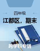 江蘇省揚州市江都區(qū)2021-2022學(xué)年四年級上學(xué)期期末測試試卷