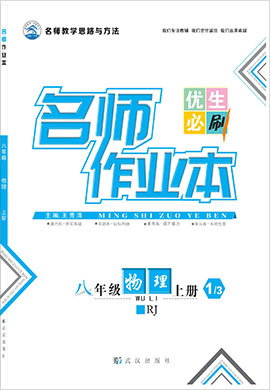 2021-2022学年八年级上册初二物理【名师作业本】人教版