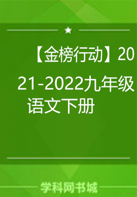 【金榜行动】2021-2022学年九年级语文下册习题课件（部编版）