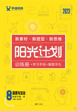 【阳光计划】2022-2023学年八年级下册初二道德与法治同步图书课件PPT（部编版）