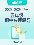 2023-2024学年五年级道德与法治上册期中专项复习（统编版）
