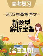 2023年對標(biāo)高考語文新題型解析寶鑒