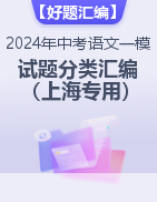 【好题汇编】2024年中考语文一模试题分类汇编（上海专用）