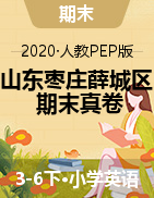 人教PEP版3-6年级英语下册期末检测卷（山东枣庄薛城区2020年真卷）