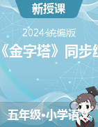 2023-2024學年五年級下冊語文20《金字塔》同步練習（統(tǒng)編版）