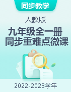 2022-2023學(xué)年九年級(jí)物理全一冊(cè)同步重難點(diǎn)微課（人教版）