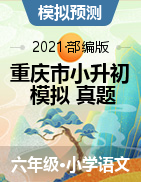 重庆市小升初模拟+真题（试题）-2020-2021学年语文六年级下册（含答案）