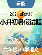 六年级下册语文试题-暑假预热——2021年上海市小升初语文练习试题部编版（含答案）