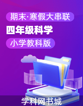 【期末·寒假大串聯(lián)】2024-2025學(xué)年四年級科學(xué)（教科版）