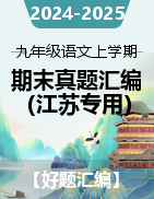 【好題匯編】備戰(zhàn)2024-2025學年九年級語文上學期期末真題分類匯編（江蘇專用） 