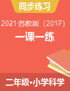 二年級上冊科學(xué)試題-全冊同步練習(xí)含答案（蘇教版）