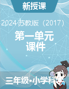 2023-2024學(xué)年科學(xué)三年級(jí)下冊第一單元課件（蘇教版）