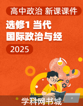 高中政治2025 選擇性必修1《當(dāng)代國際政治與經(jīng)濟》新課課件