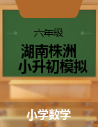 六年级下册数学试题-2020-2021年湖南省株洲市小升初数学模拟试卷（含解析）