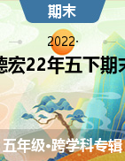 云南省德宏州2021-2022学年五年级下学期期末考试试题