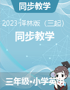 2023-2024學(xué)年三年級(jí)英語上學(xué)期同步教學(xué)（譯林版三起）